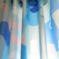 Kinderzimmer Vorhänge blauer Himmel Monika Ibi Design