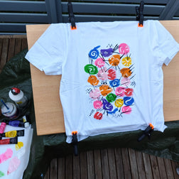 T-Shirt Malerei Ibi Wien
