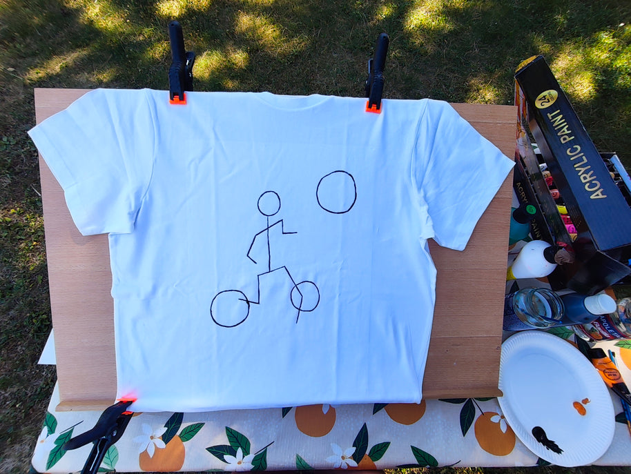 T-Shirt handbemalt