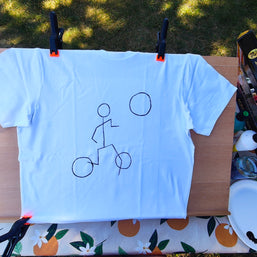 T-Shirt handbemalt