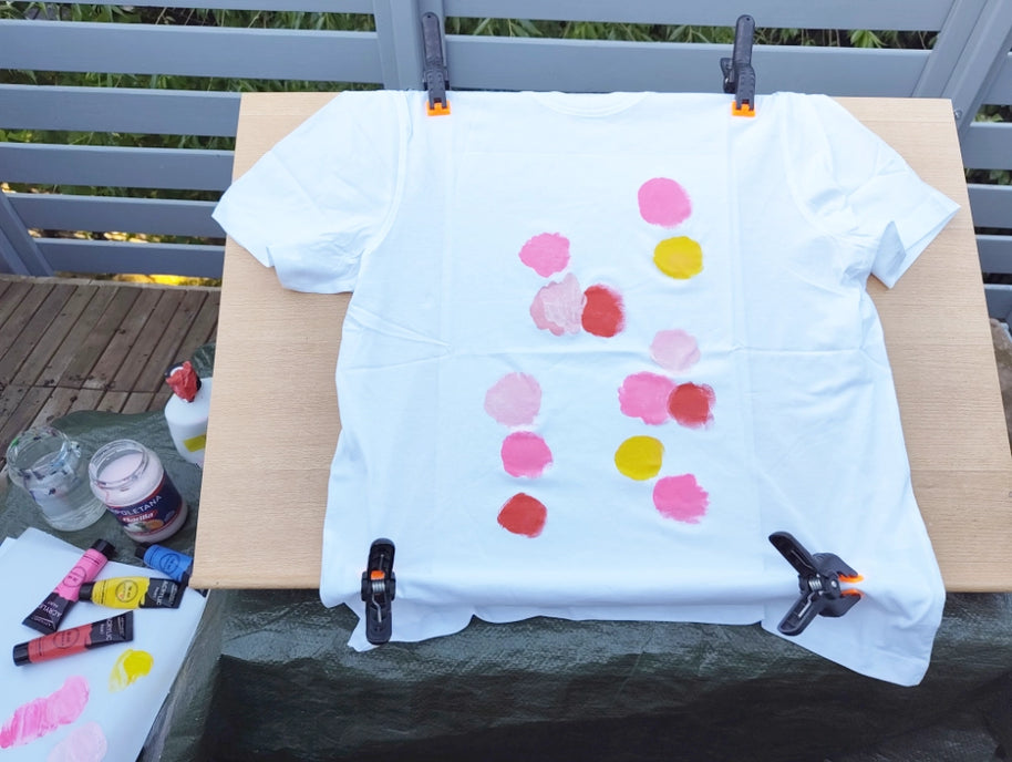 T-Shirt handbemalt