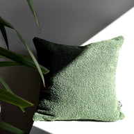 Zierkissen Boucle grüen
