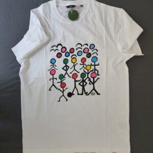 Happy People T-Shirt handbemalt
